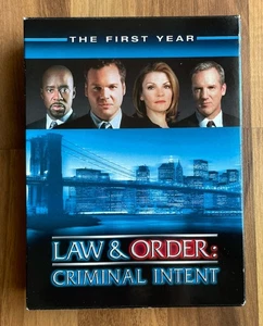 Law & Order-Criminal Intent: the First Year (DVD, 2001) 6 DVD Erbe D'Onofrio - Picture 1 of 8