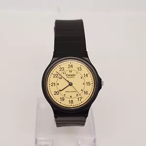 Casio MQ-24 Quartz Analog Watch WR 30m Stainless Steel Back NEW BATTERY - Picture 1 of 10