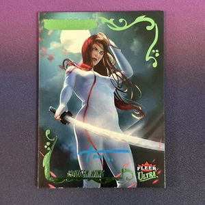 2024 UD FLEER ULTRA MATRIARCHS COLLEEN WING #9 GREEN Foil AUTO 43/80 - Picture 1 of 4