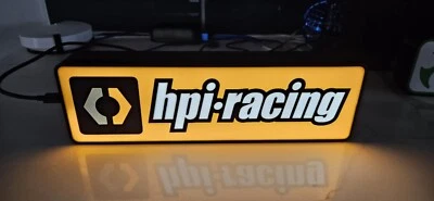 HPI гонки RC светодиодный свет коробка знак настенное крепление USB C питание - Изображение 1 из 4