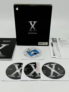 Apple Mac OS X Server 10.3 Panther 10 Clients With All Papers And Original Box - Picture 1 of 5