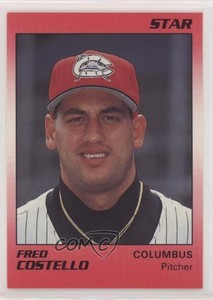 1990 Star Columbus Mudcats Fred Costello #8