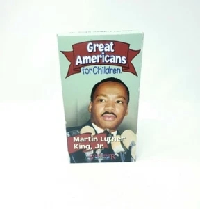 Great Americans for Children Martin Luther King, Jr (VHS Tape) - Picture 1 of 6