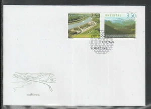 Liechtenstein FDC 2006 - Liechtenstein from above - Picture 1 of 1