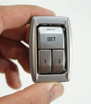 JAGUAR XF XFR XFR-S 2009-2015 interruptor de botón de memoria del asiento del conductor delantero izquierdo OEM Foto 1 de 4