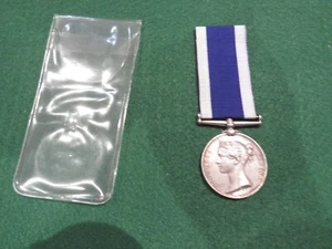 VICTORIAN RN LONG SERVICE & GOOD CONDUCT MEDAL TO R H BEST LDG STOKER HMS VIVID - Picture 1 of 15