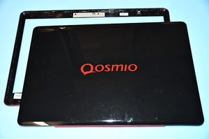 TOSHIBA Qosmio X500 X505 18.4 Laptop LCD Back Cover Lid + Bezel (Frame) - Picture 1 of 5