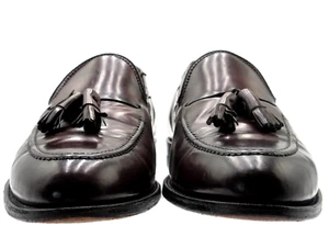 Men's Hanover Imperial Shell Cordovan Tasseled Loafers Size 9C - Picture 1 of 10