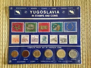 JUEGO COMPLETO DE MONEDAS DE YUGOSLAVIA PRUEBA YOGOSLAVIA - MONEDAS/SELLOS - Imagen 1 de 3