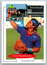 1991 Classic Best Ivan Rodriguez Rookie Tulsa Drillers #136