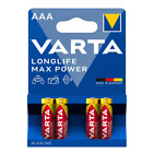 1 X 4 Pièce Varta Longue Durée Maxpower 1,5V Micro Aaa/Lr03 / 4703