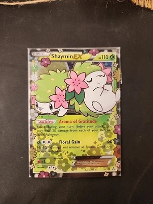 Shaymin EX XY148 XY Holo Pokémon tcg Nuevo Precintado Estrella Negra Promo Foto 1 de 4
