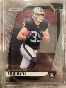 2024 Panini Prizm Football #315 Brock Bowers Rookie BASE Las Vegas Raiders RC - Picture 1 of 2