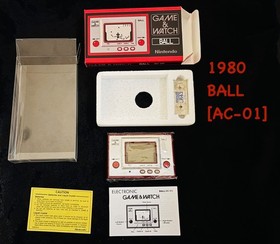 Nintendo game and watch BALL (1980) classic toy game battery operated hobbies