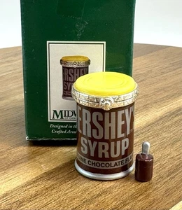PHB Porcelain Hinged Trinket Box Hershey’s Syrup - Picture 1 of 9