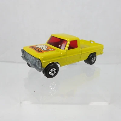 1973 Vintage Matchbox Lesney Rolamatics #57 Yellow Ford Ranger Wild Life Truck - Image 1 of 4