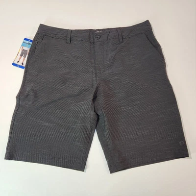 Pantalones Cortos Hang Ten Para Hombre, Talla 36 Negros, Ligeros Elastizados en 4 Vías Secado Rápido Foto 1 de 2