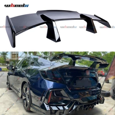 Alerón trasero para Honda Civic Sedán 2016-2021 negro brillante 58" GT ala PRO Foto 1 de 4