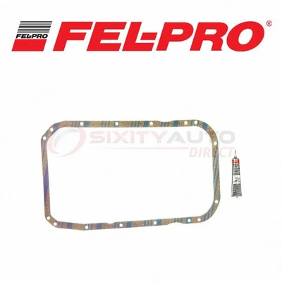 Fel-Pro Oil Pan Gasket Set for 1988-1993 Dodge Dynasty 3.0L V6 - Engine if Foto 1 de 4