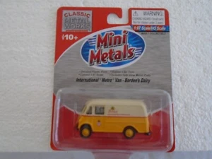 MINI METAL 1/87 HO SCALE INTERNATIONAL METRO STEP VAN BORDEN'S DAIRY - Bild 1 von 6