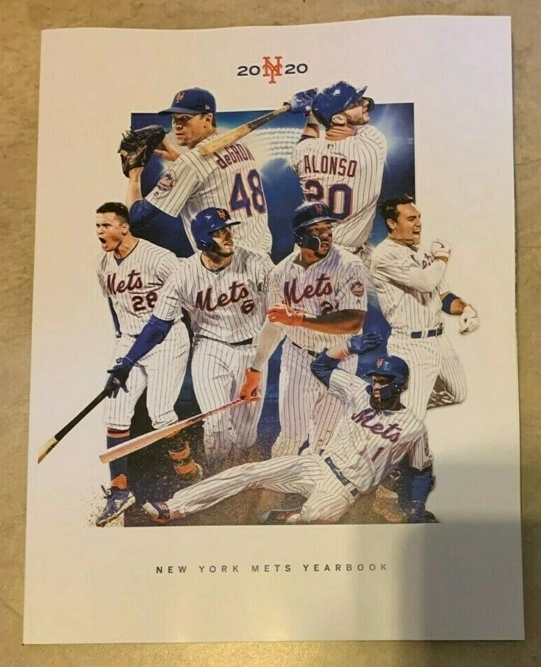 New York Mets Official 2020 Baseball Yearbook NEW shipped in a box - Image 1 of 1