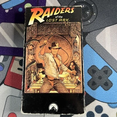 Raiders of the Lost Ark (VHS, 1981) Paramount - Image 1 of 4