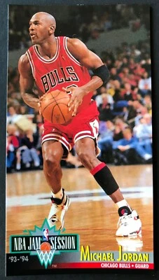 1993-94 FLEER NBA JAM SESSION MICHAEL JORDAN #33, BULLS HOF - Image 1 of 2