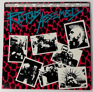 Various Artists - Riotous Assembly LP 1982 Punk Compilation NZ Press - Picture 1 of 11