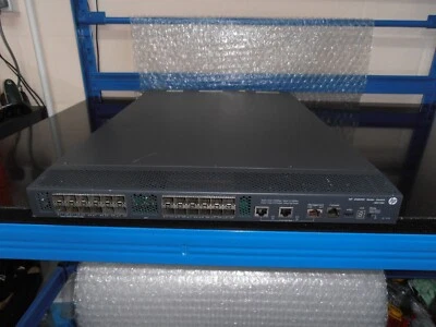 HP A5820AF-24XG Switch 24 Port 10G SFP+ JG219A  2 X PSU Front to Back  Flow - Image 1 of 4