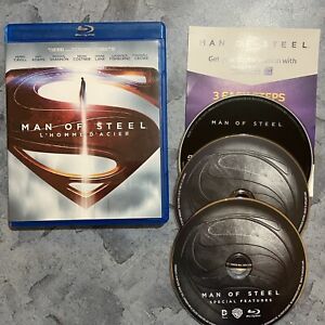Man of Steel (Blu-ray/DVD lot de 3 disques)