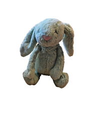 8" Jellycat SMALL Mint Green Bashful Bunny Plush Stuffed Animal Lovey Toy