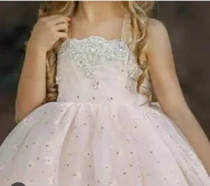 Dollcake Couture Size 12 Chanel Baby doll White Ivory Dress. Flower Girl BNWT - Picture 1 of 13
