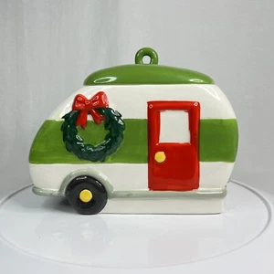 Angela Stachling by Magenta Christmas Holiday Time Camper Cookie Jar EUC - Picture 1 of 8