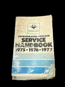 Hotpoint Refrigerator-Freezer Service Handbook 1975-1976-1977 - Picture 1 of 5