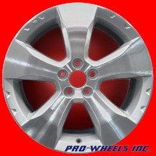 SUBARU FORESTER 2009-2013 17" MACHINED SILVER ORIGINAL OEM WHEEL RIM 68781
