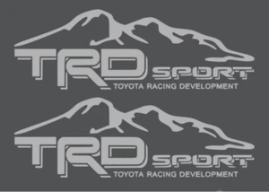 TRD Sport Decals Stickers Toyota Racing Development Tacoma Tundra 4Runner Bed - Picture 1 of 7