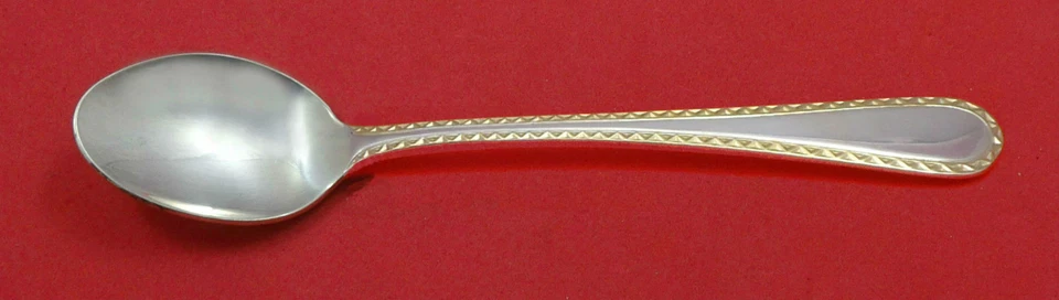 Golden Winslow by Kirk Sterling Silver Infant Feeding Spoon Custom Made 5 3/4" - Image 1 of 1