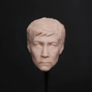 Blank 1/12 Scale Squid Game Lee Jung Jae Head Sculpt Unpainted Fit 6" ML Figure - Picture 1 of 3