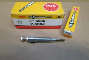 NISSAN CARGO VANETTE 2.3 D NGK 6586 HEATER GLOW PLUG X1 Y-530J - Picture 1 of 1