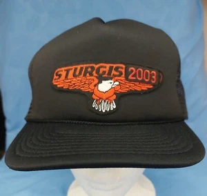GORRA DE BÉISBOL STURGIS 2003 SOMBRERO TOTALMENTE NUEVO STOCK ANTIGUO - Imagen 1 de 6