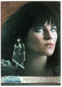 XENA 2004 ART & IMAGES PORTRAITS OF A WARRIOR PP18 INSERT TRADING CARD - Picture 1 of 2