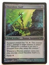 Thornbite Staff FOIL MTG Morningtide