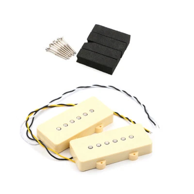 Alnico 5 Magnet Single Coil Neck Bridge Pickup for Jazzmaster Guitar Bright Tone - Image 1 of 4