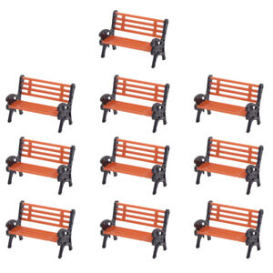 YZ50 10pcs Model Train Layout O Scale 1:50 bench chair settee