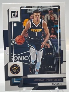 2022-23 Donruss Michael Porter Jr. Denver Nuggets #91 FREE SHIPPING - Picture 1 of 2