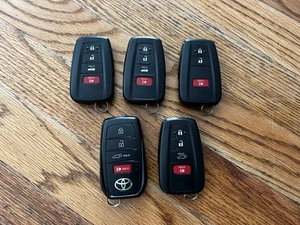 LOT OF 5 USED REMTOE KEY FOBS - Picture 1 of 2