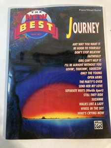 The New Best of Journey 72 pagine pianoforte/voce/chitarra libro di musica Alfred Publishing - Foto 1 di 9