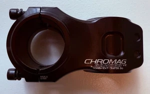 Chromag Ranger V2 Stem 31.8MM 50MM Black Chro Mag 31.8 50 MM MTB Dirt Jumper DJ - Picture 1 of 6