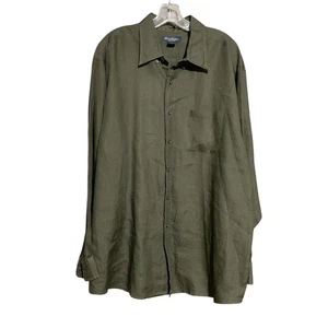 Brooks Brothers Long Sleeve Button Down 100% Irish Linen Men’s Shirt, XL - Picture 1 of 8