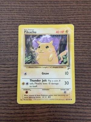 Vintage 1995 RARE Fat Pikachu Card - Image 1 of 4